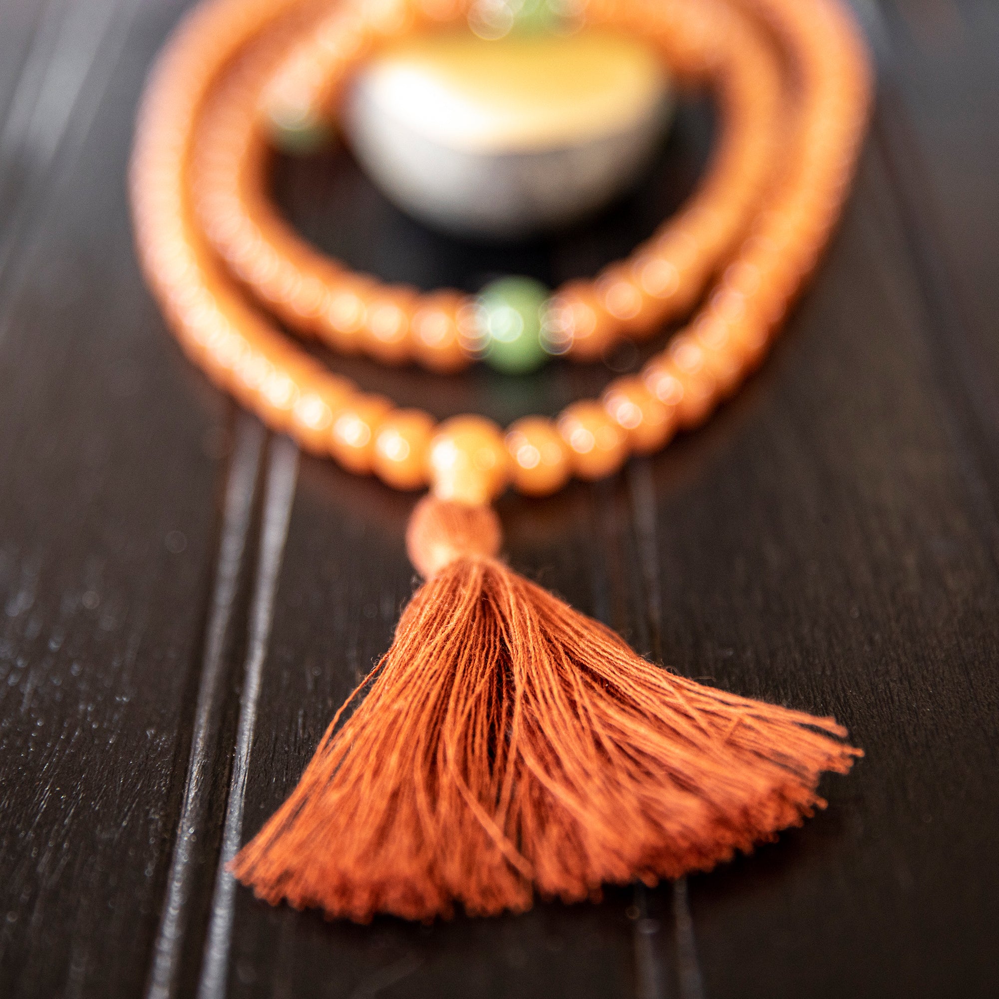 Red Aventurine with Burmese Jade Mala、mySite、topwebapps