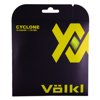 Volkl Cyclone 16/1.30 Tennis String (Neon Yellow)