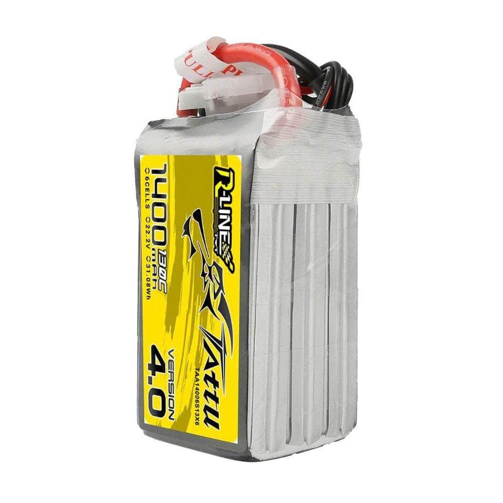  Tattu R-Line Version 4.0 22.2V 6S 1400mAh 130C LiPo Battery - XT60、mySite、merchandisen
