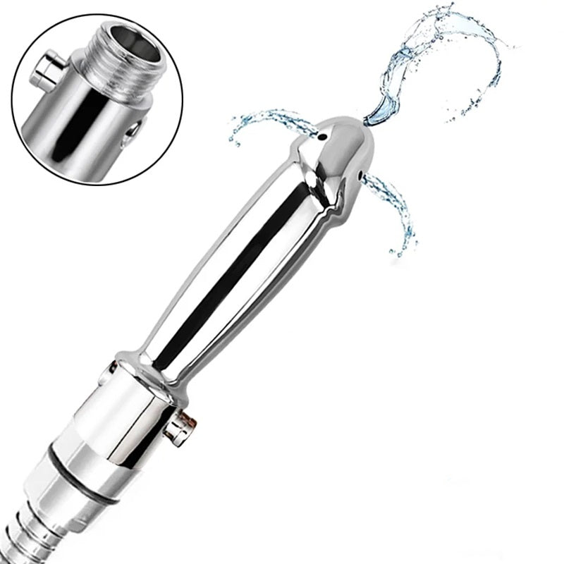 Mr Steel Penis Beginners Douche Shower Head | Anal、mySite、bottomscart