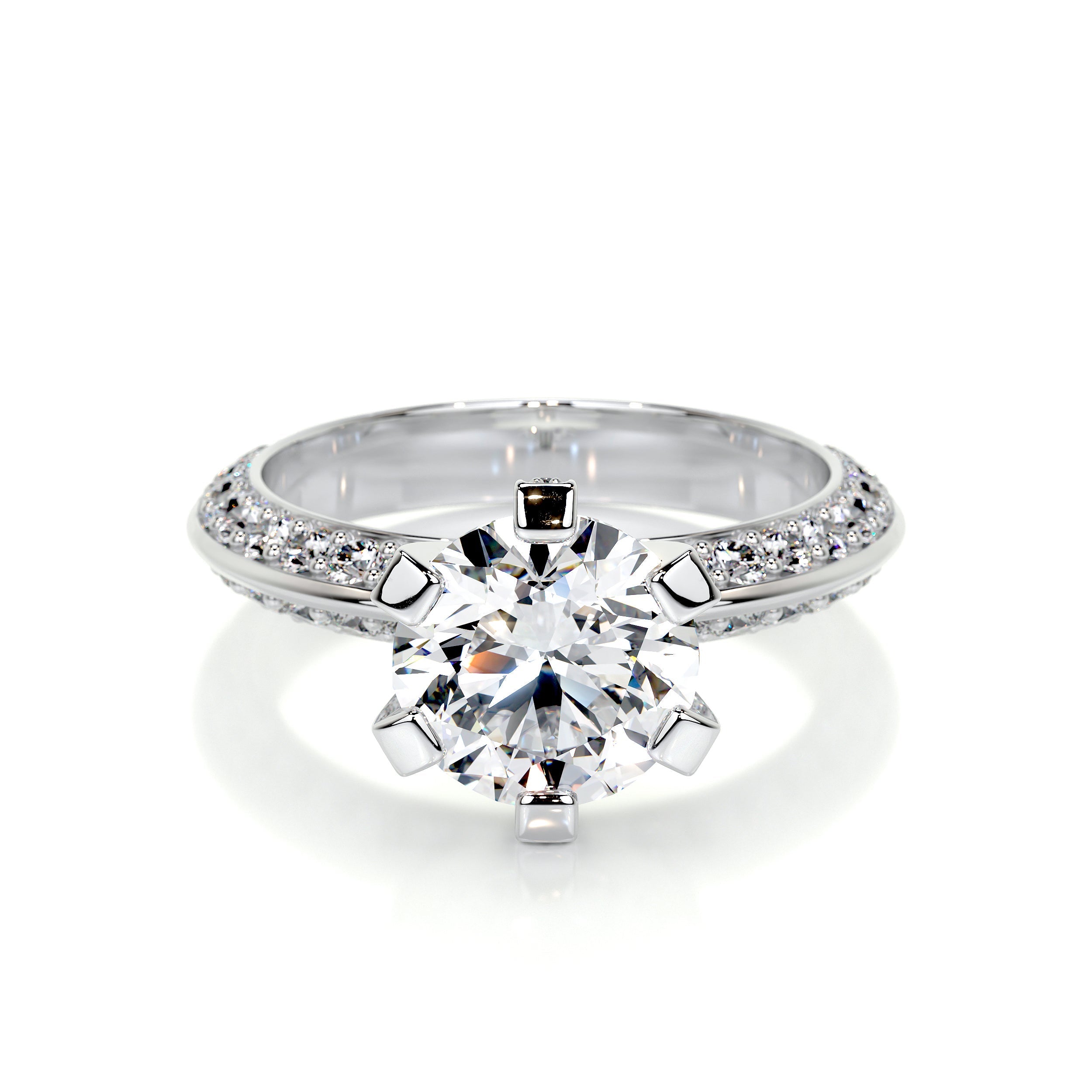 Eliana Lab Grown Diamond Ring -Platinum、mySite、hinf8tx79
