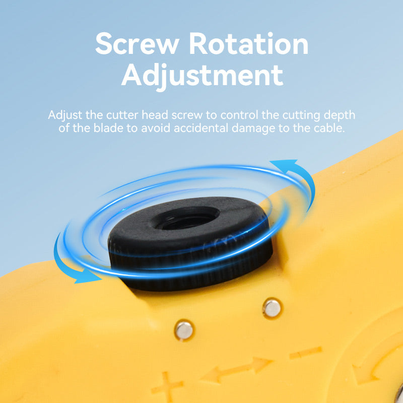 Vention Coaxial Cable Stripper Yellow、mySite、fannypackpong