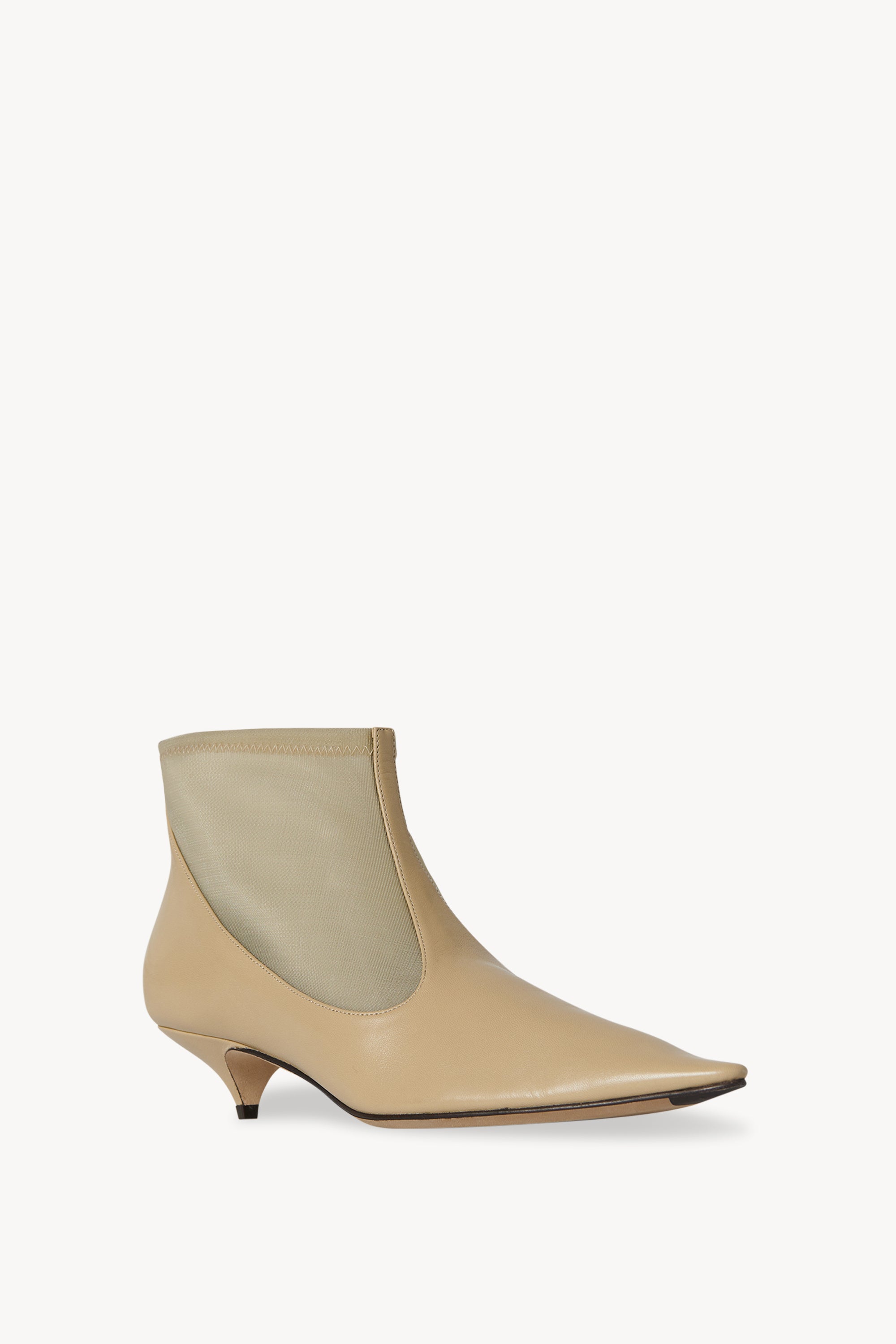 Mesh Bootie in Nylon and Leather、mySite、aoinhome