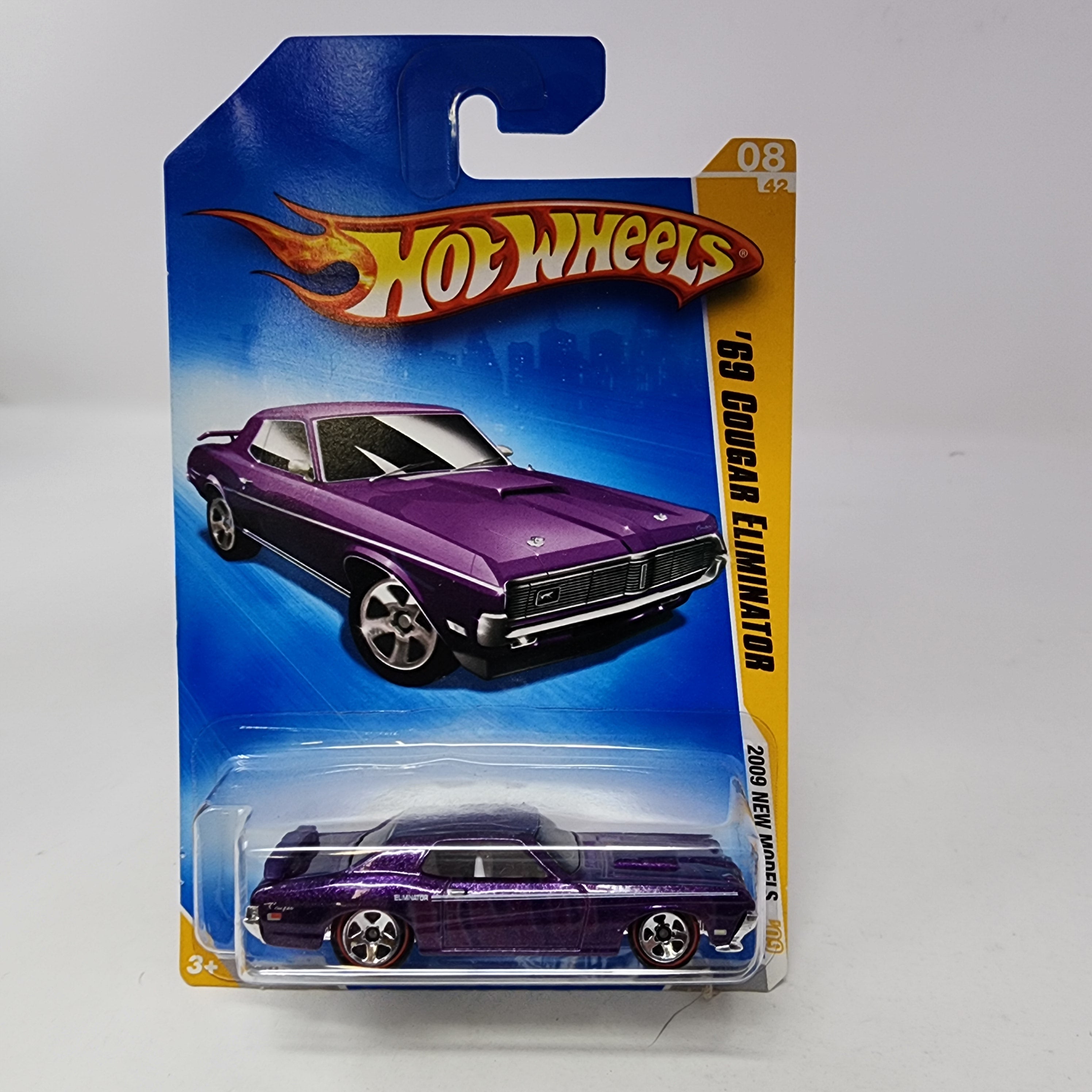 '69 Cougar Eliminator #8 * Purple w/ Redline Tires * Hot Wheels 2009、mySite、hgirdovlk