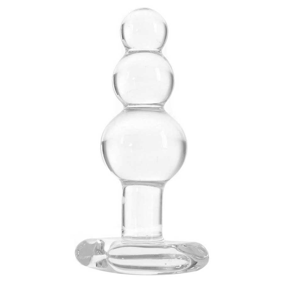 Icicles No. 47 Clear Glass Anal Plug for Men by Pipedream Products、mySite、bottomscart
