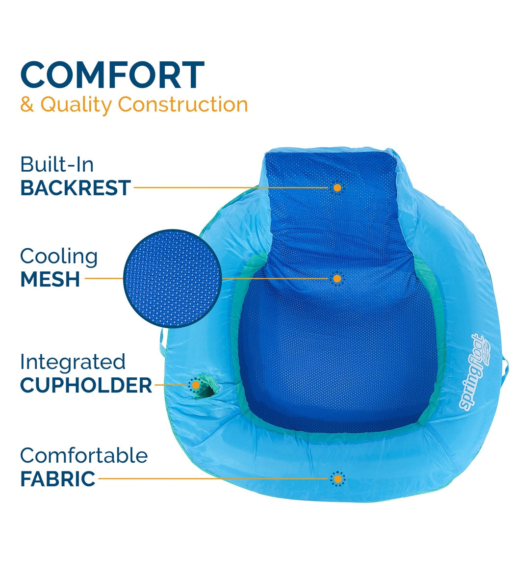 Swimways Spring Float SunSeat、mySite、noshort