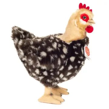 Speckled Plush Hen Stuffed Chicken by Teddy Hermann、mySite、g9winljtr