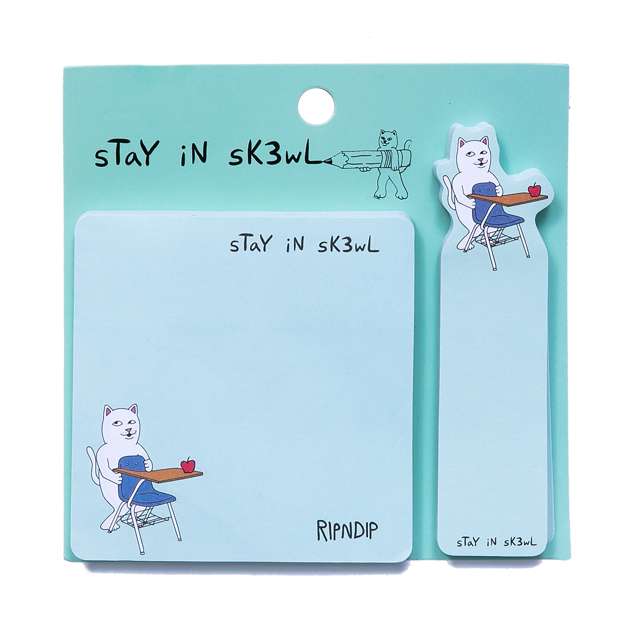  Stay In Sk3wl Post It Note Pack (Multi)、mySite、merchandisen