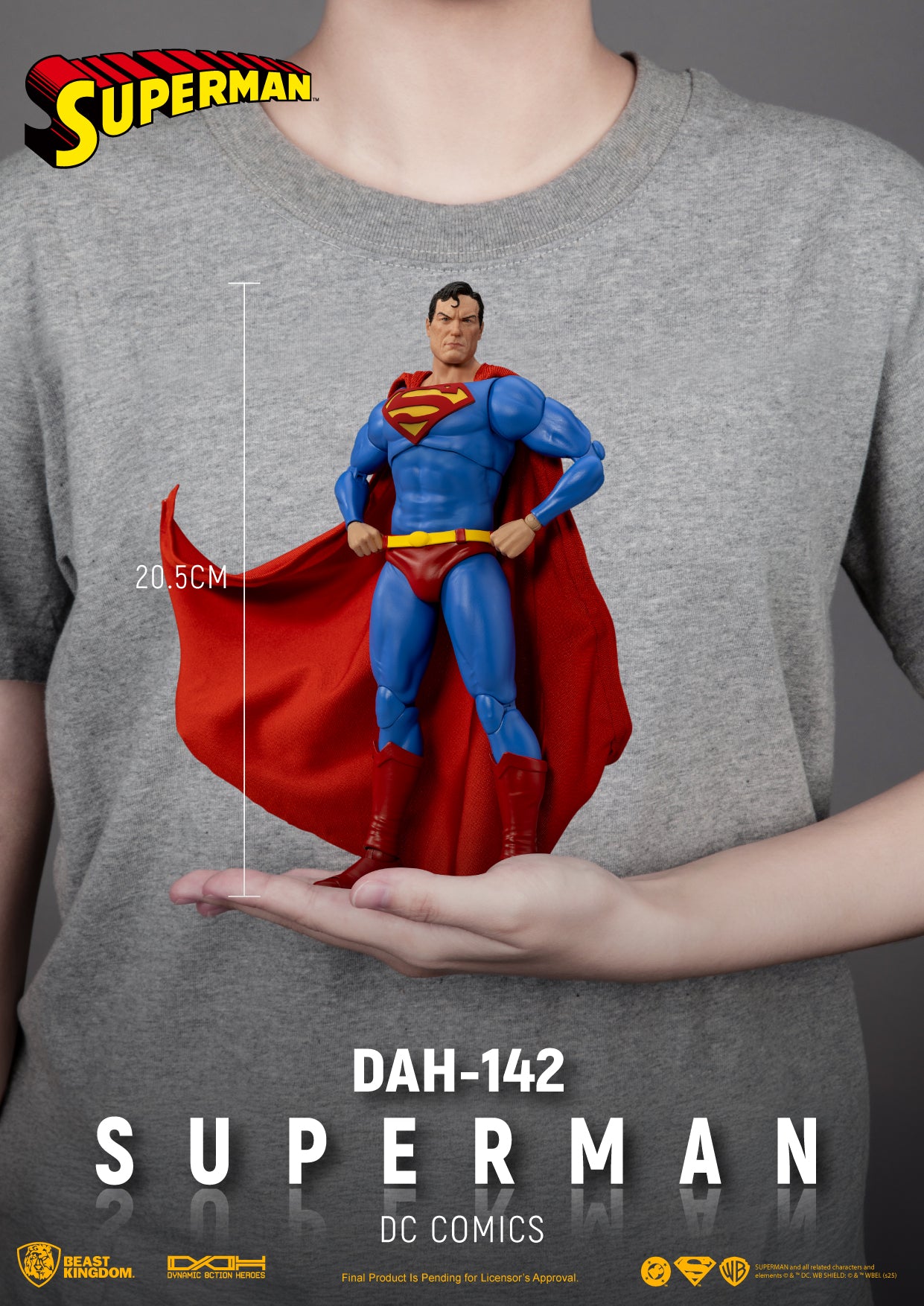 DC Comics Dynamic 8ction Heroes DAH-142 Superman、mySite、hgirdovlk