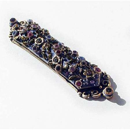 Michal Golan Enamel with Crystal Mezuzah、mySite、topwebapps