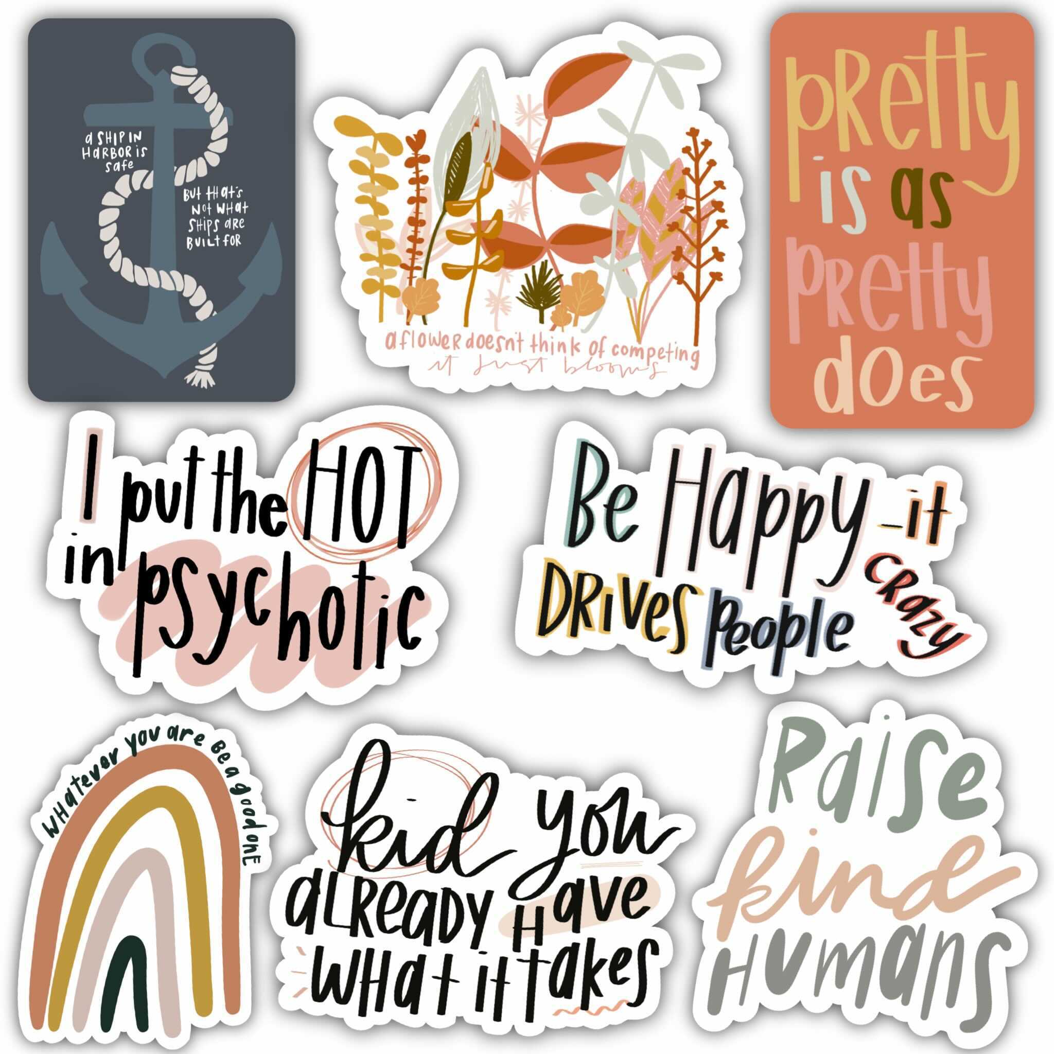  Happiness Sticker 8 Pack、mySite、elrpsem3k