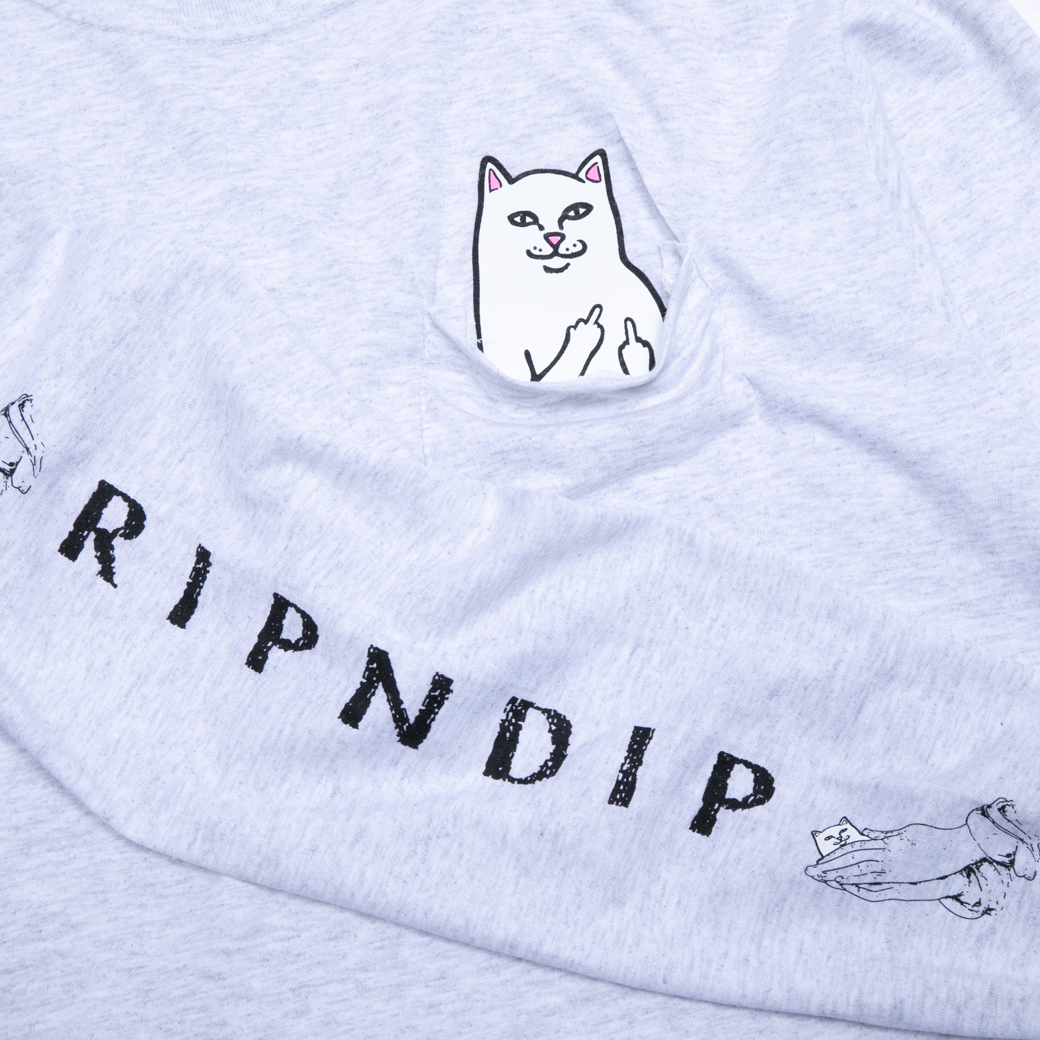  Lord Nermal Long Sleeve (Ash Heather)、mySite、merchandisen