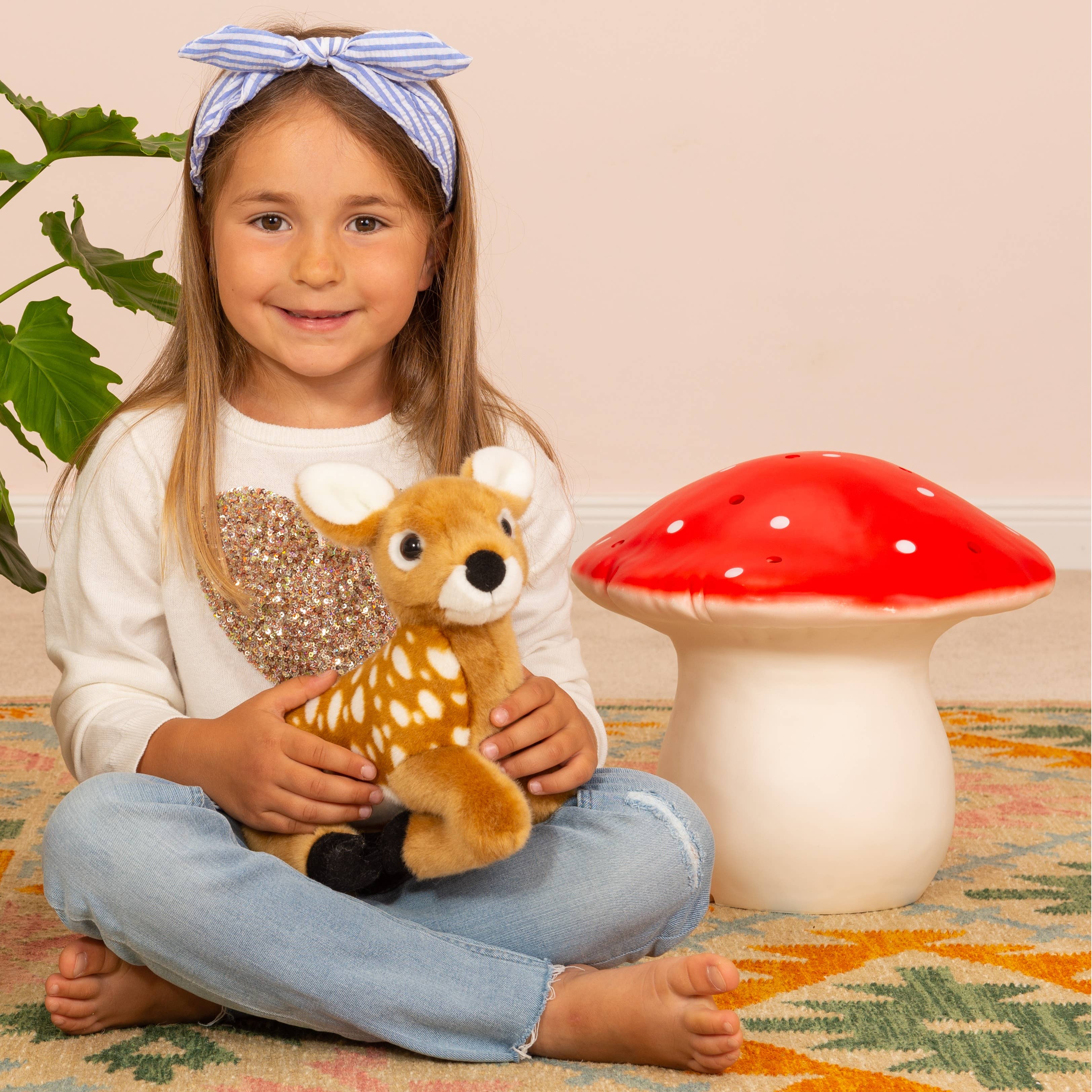 Realistic Plush Fawns-Standing or Lying Eco-friendly plush toys by Teddy Hermann、mySite、g9winljtr
