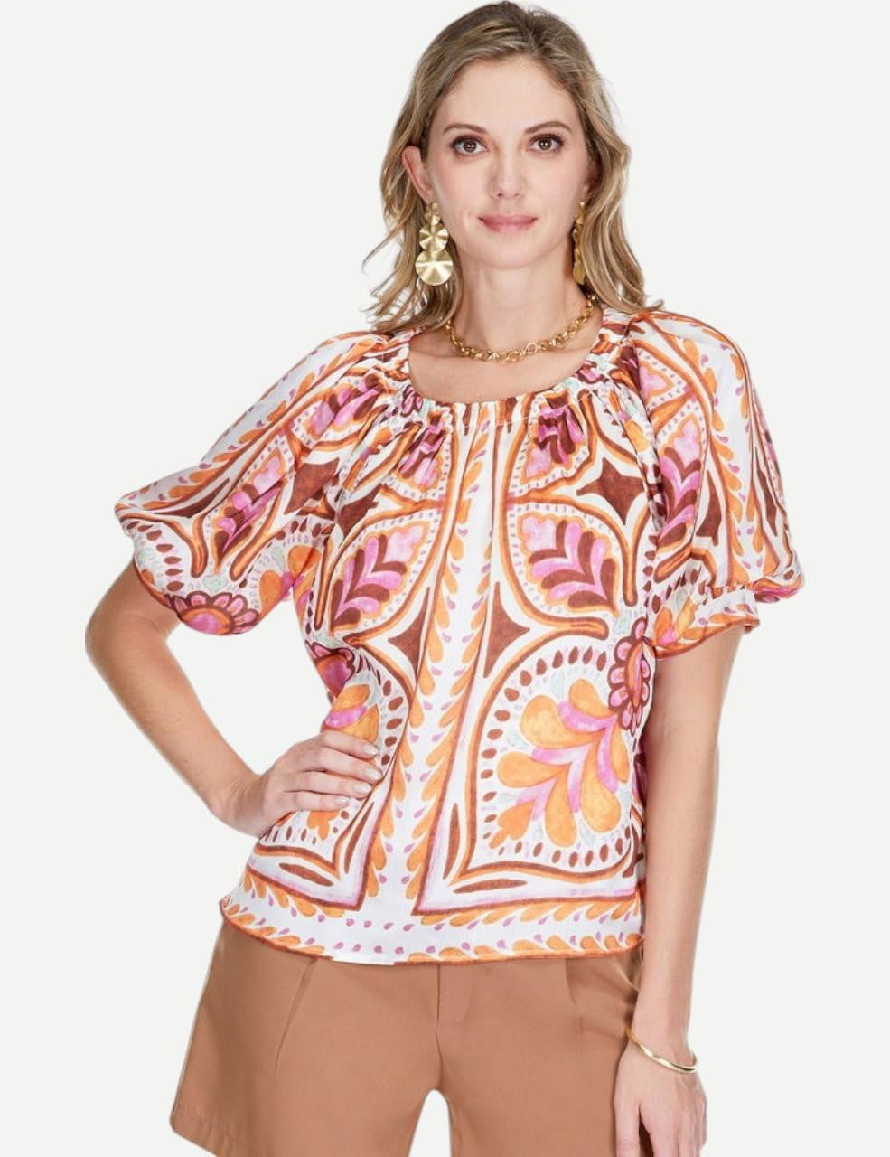 Jade Round Neck Top-Final Sale、mySite、noshort