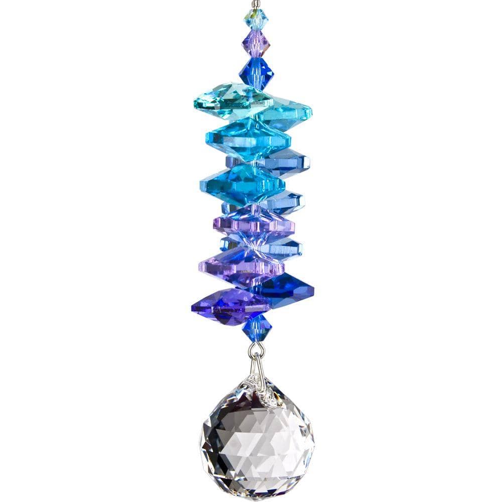 Crystal Cascades- Moonlight Blue & Rainbow Sun Catchers Rainbowmakers、mySite、g9winljtr