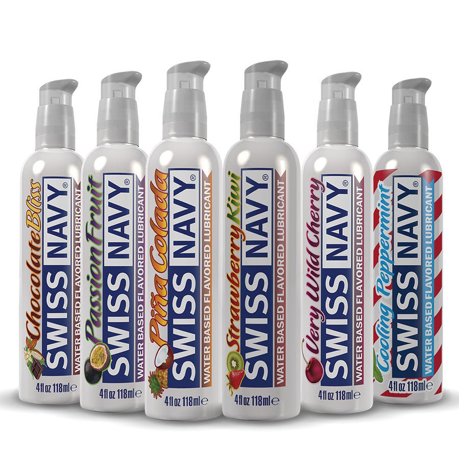 Swiss Navy Water-Based Flavored Edible Sex Lube 4 oz、mySite、bottomscart