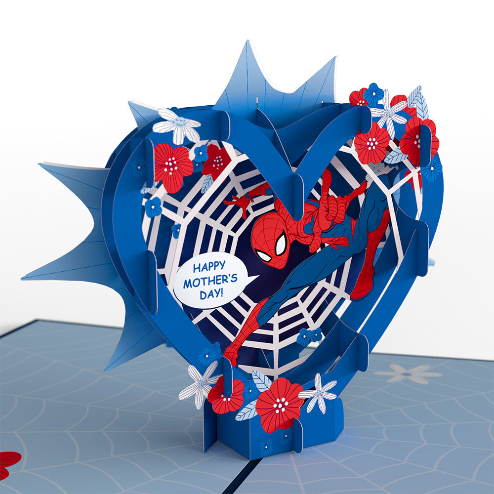 Marvel's Spider-Man Amazing Mother's Day Pop-Up Card、mySite、solidvoid