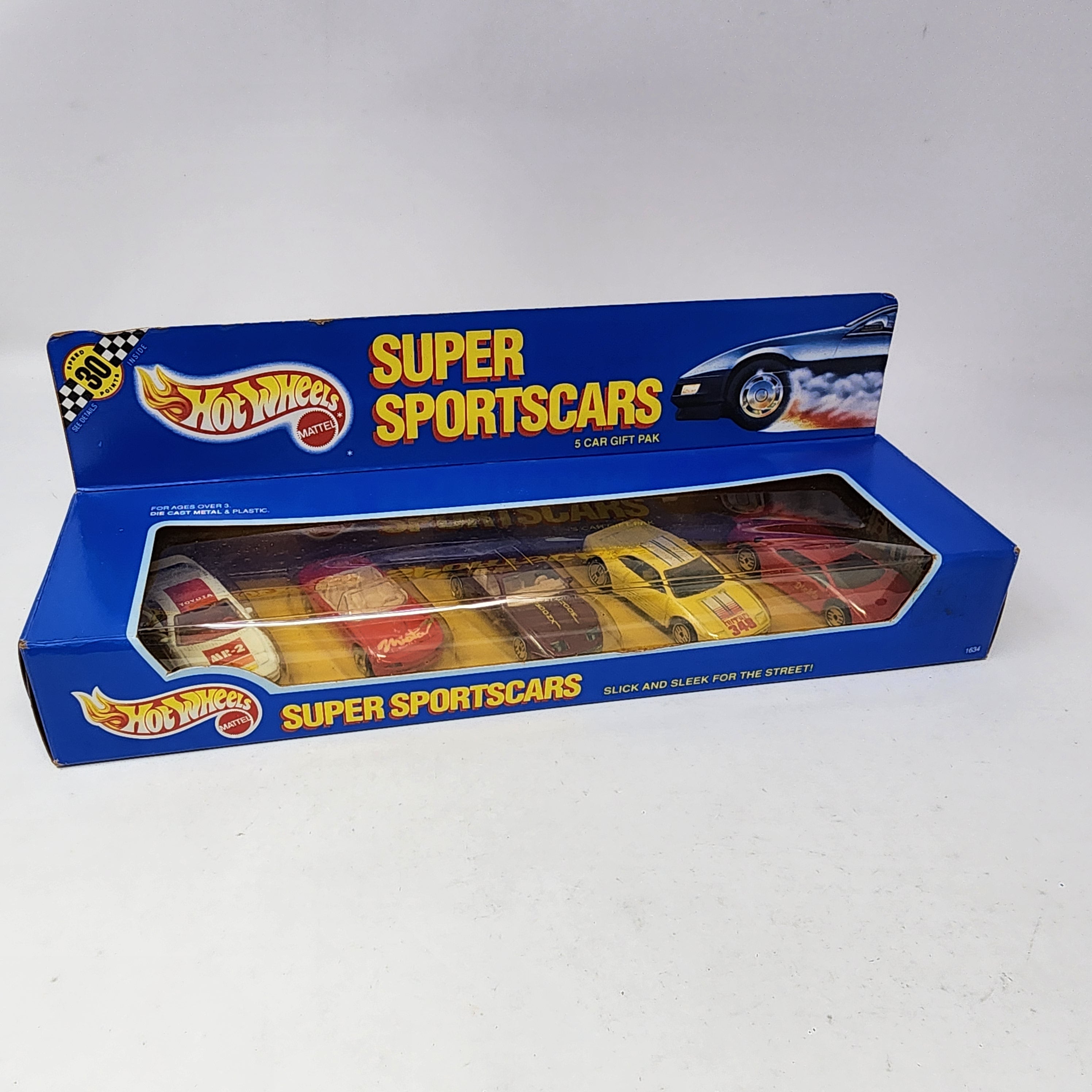 Super Sportscars 5 Car Gift Pack * 1987 Hot Wheels Ferrri, 300ZX, Diablo、mySite、hgirdovlk