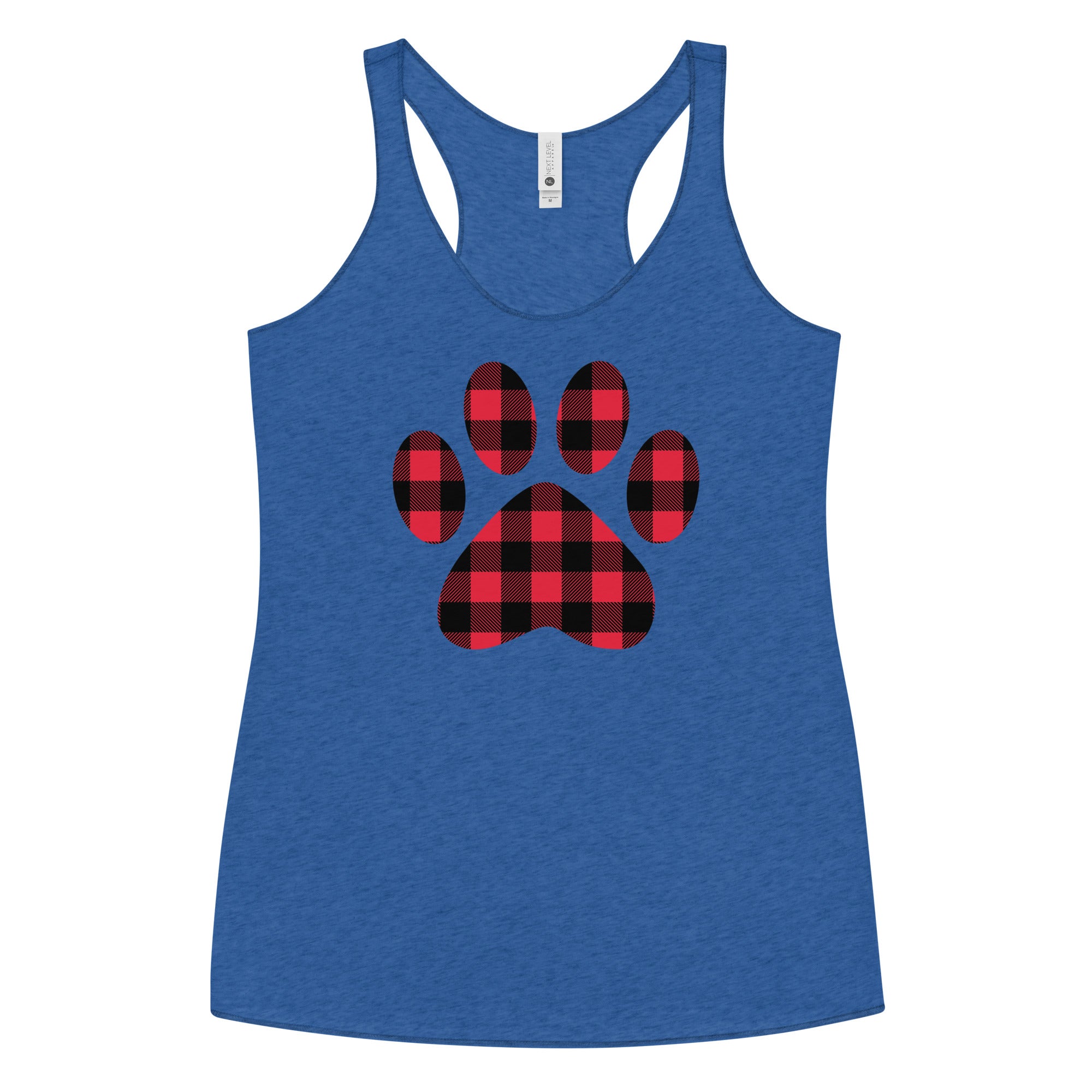 Gingham Paw Print Tank Top、mySite、camillekostekn