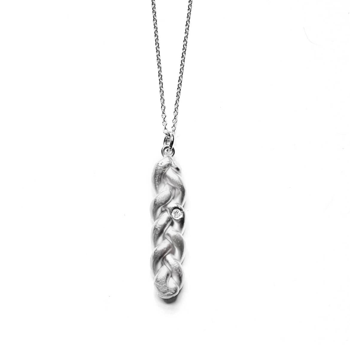 Challah Pendant Necklace - Sterling Silver、mySite、topwebapps