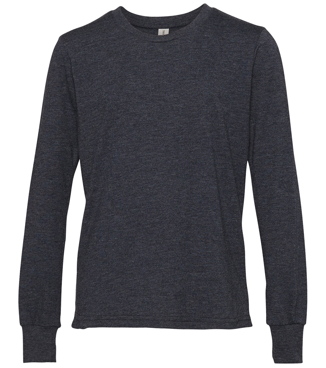 Bella + Canvas Youth Jersey Long Sleeve T-Shirt、mySite、noshort