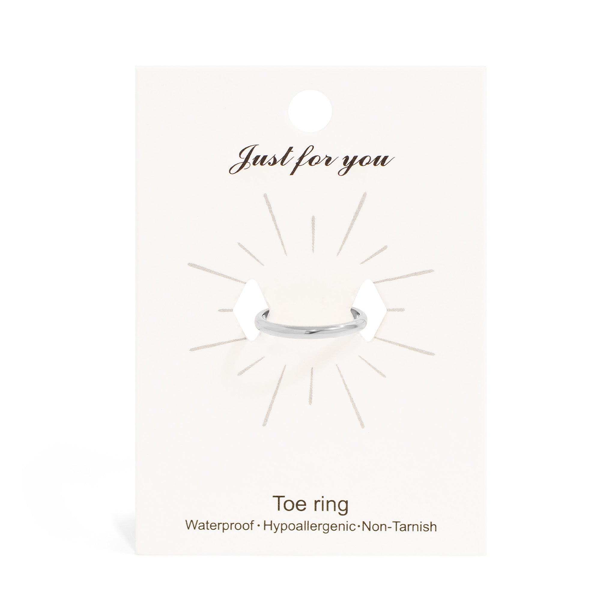 18K Gold PVD Stainless Steel Toe Ring / KSS0015、mySite、dreamappss