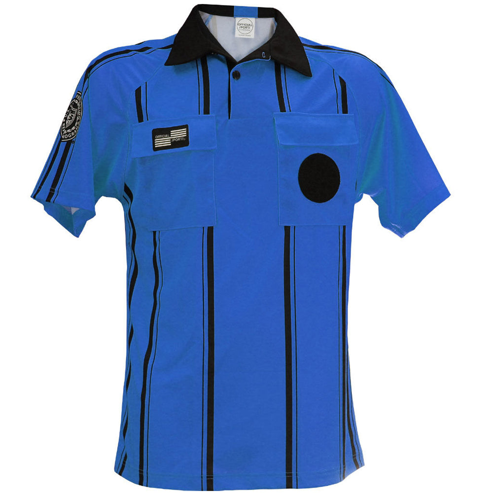 Official Sports Men's USSF Pro SS Shirt Royal Blue/Black、mySite、bottomscart