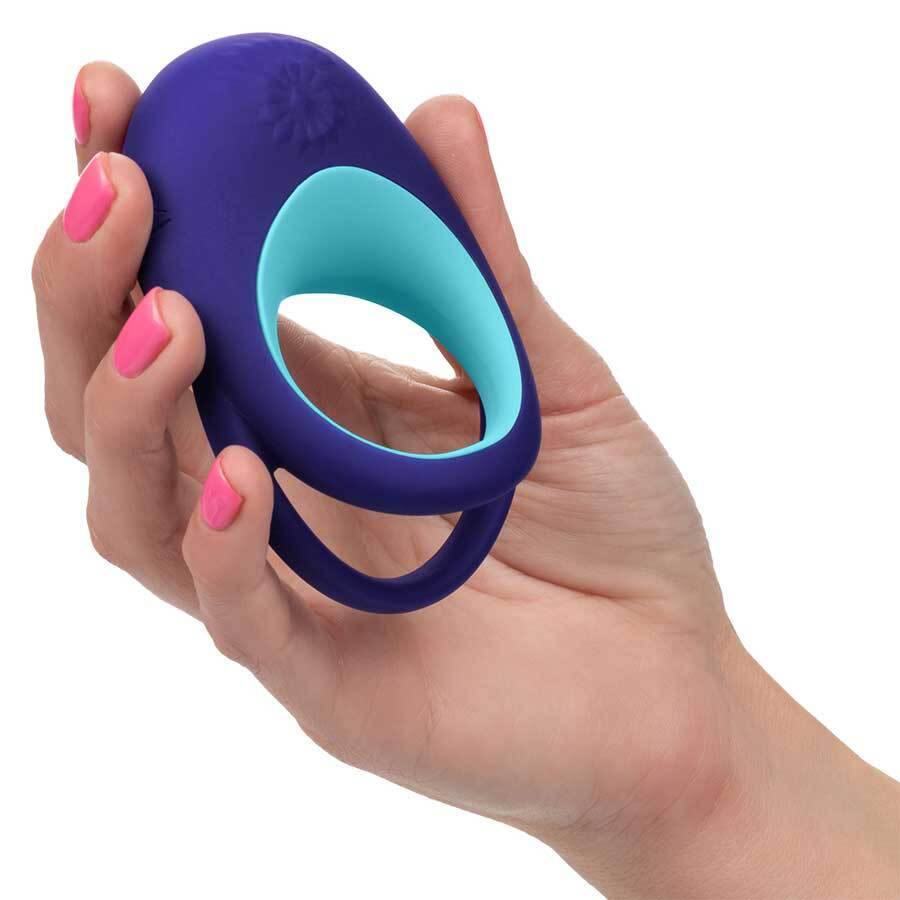 Link Up Alpha Dual Ring Vibrating Cock Ring by Cal Exotics、mySite、bottomscart