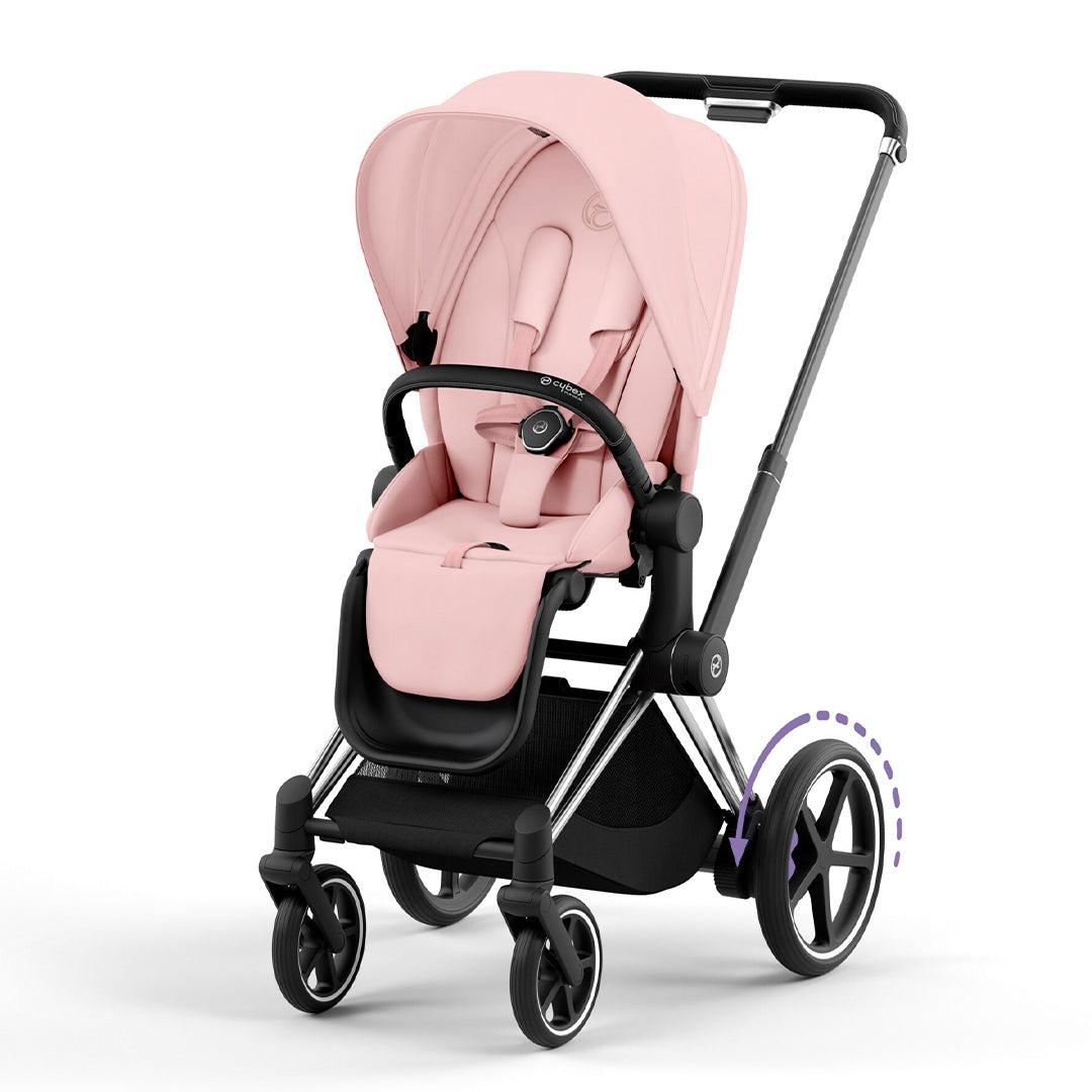  CYBEX e-Priam Pushchair - Peach Pink、mySite、merchandisen