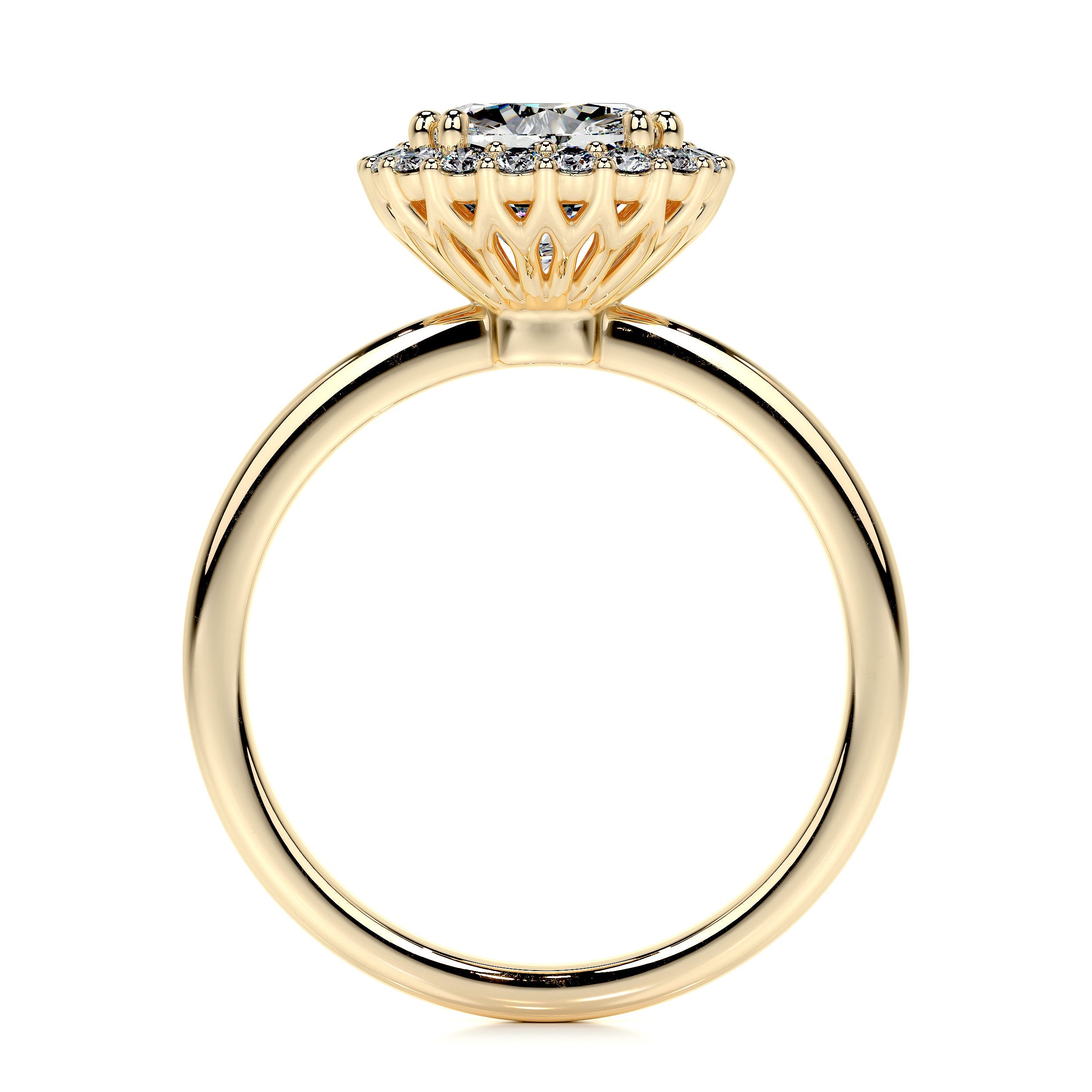 Bailey Lab Grown Diamond Ring -18K Yellow Gold、mySite、hinf8tx79