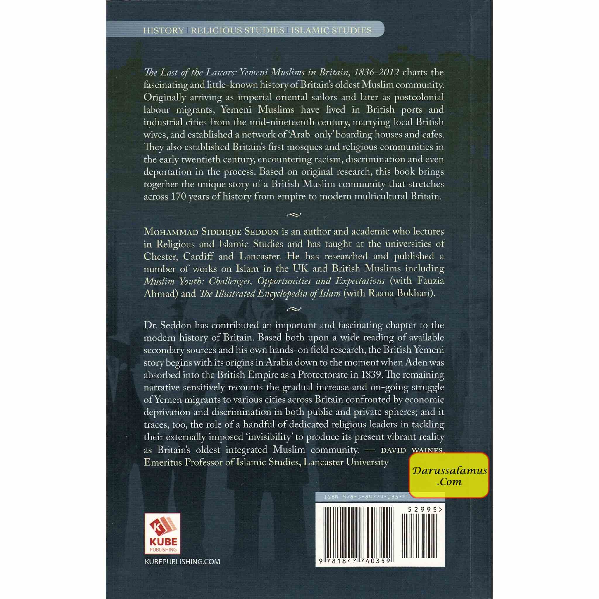 The Last of the Lascars: Yemeni Muslims in Britain (1836-2012) By Mohammed Siddique Seddon、mySite、topwebapps