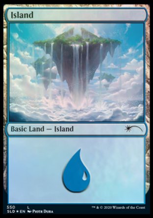 Island (Above the Clouds) (550) Secret Lair Drop Promos、mySite、waistdrama