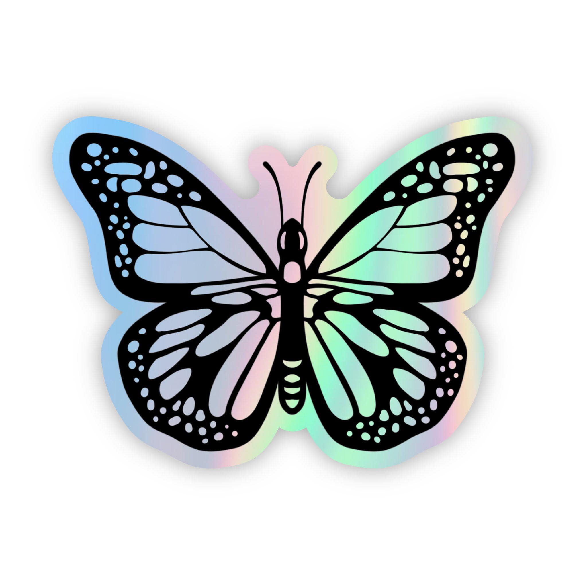  Butterfly Holographic Sticker、mySite、elrpsem3k