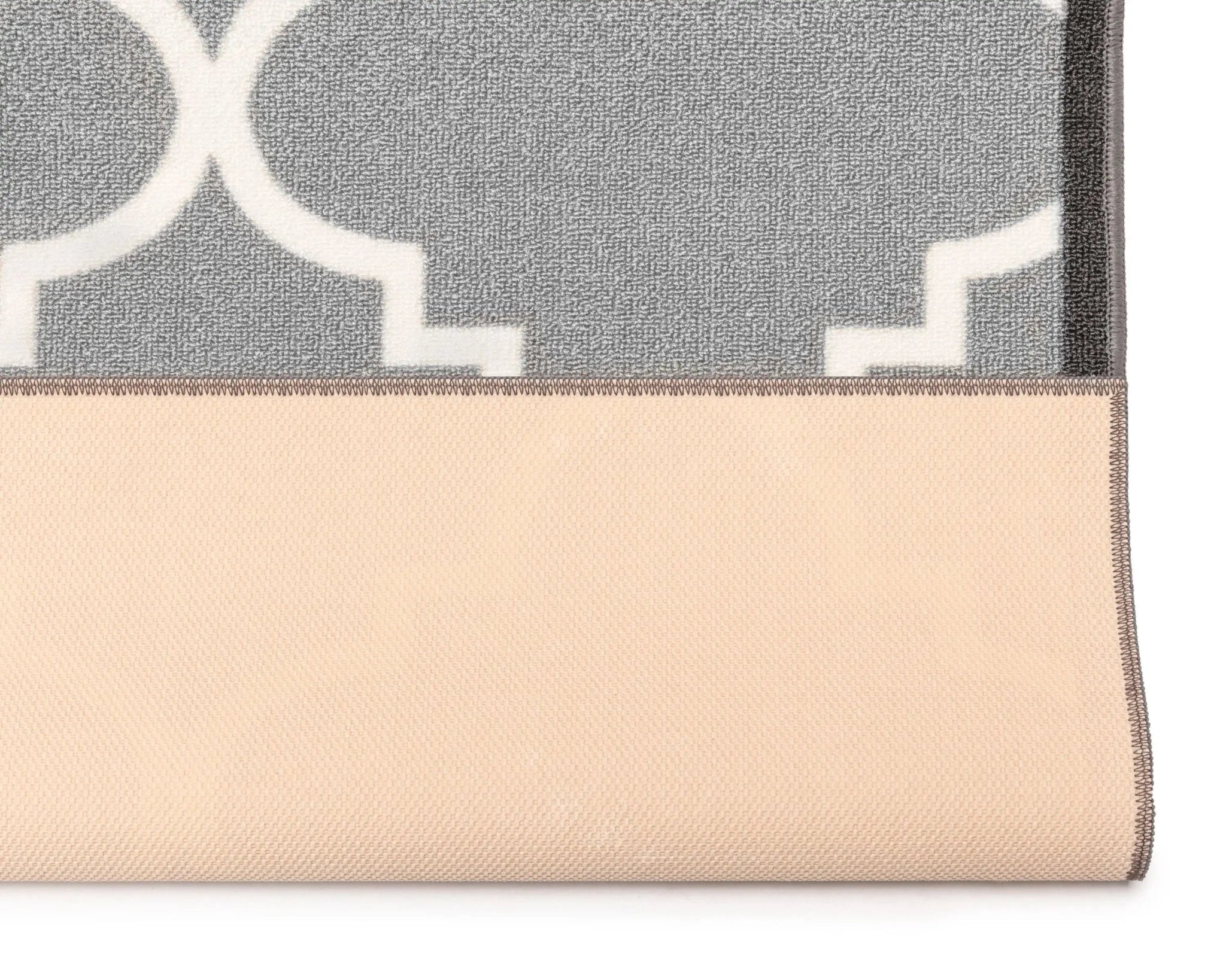 Brooklyn Trellis Custom Size Runner Modern Grey 31 Inch Wide x Choose Your Length Machine Washable Hallway Runner Rug、mySite、gigharbornorthrealestate