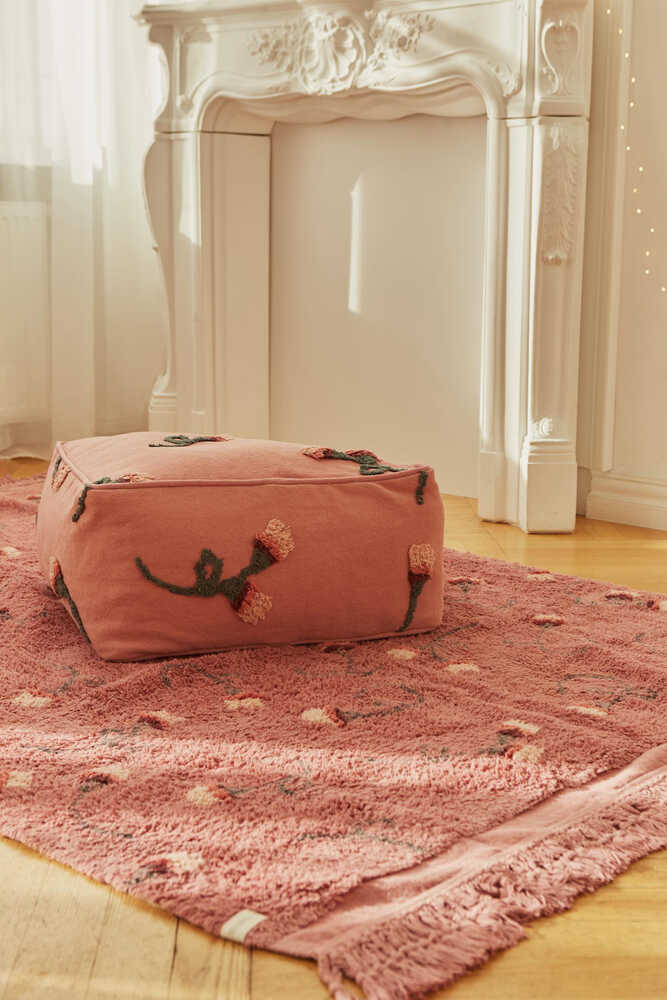 WASHABLE AREA RUG ENGLISH GARDEN ROSE、mySite、gigharbornorthrealestate