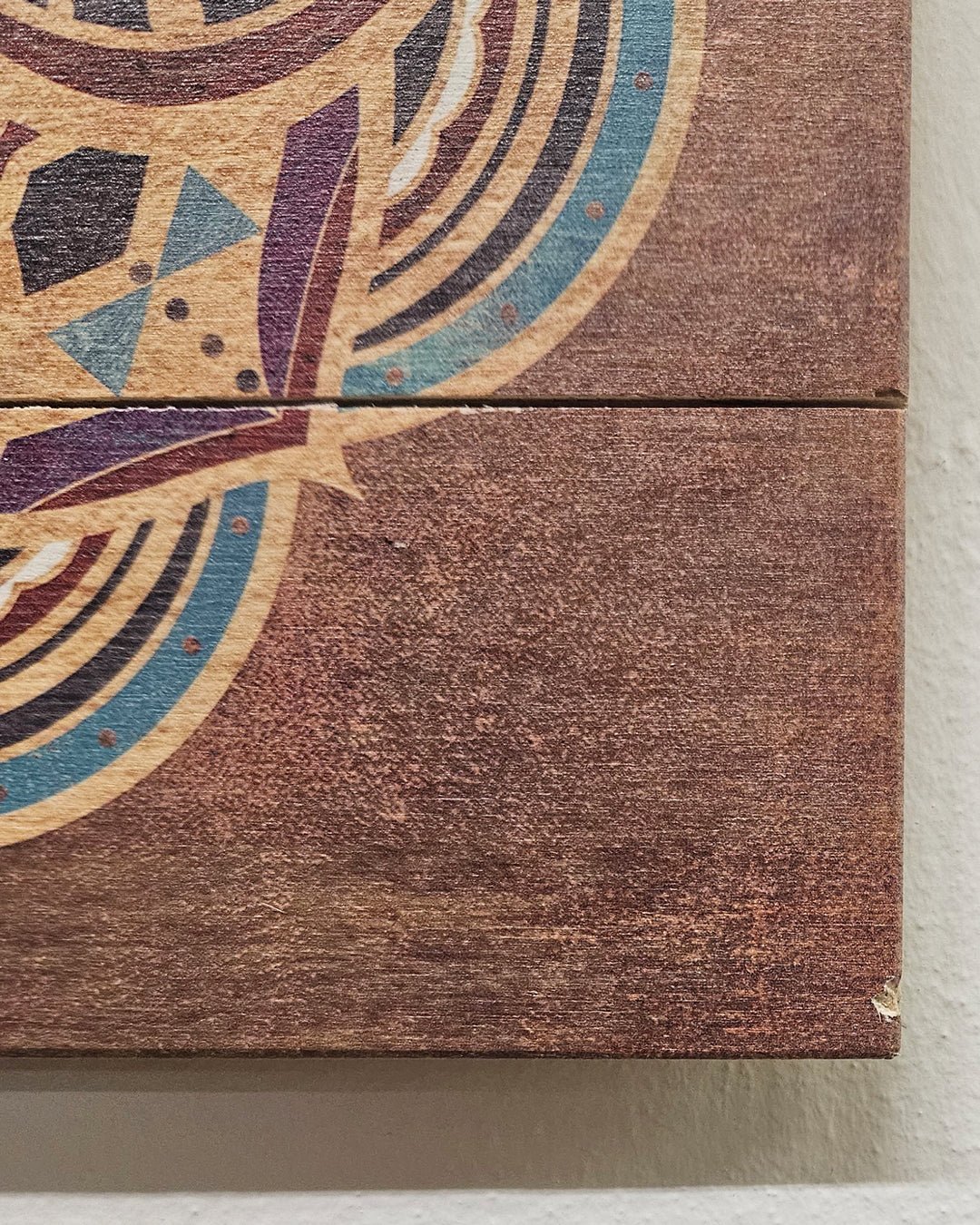 Imperfectly Perfect Lotus Mandala Wood Pallet Wall Hanging、mySite、topwebapps