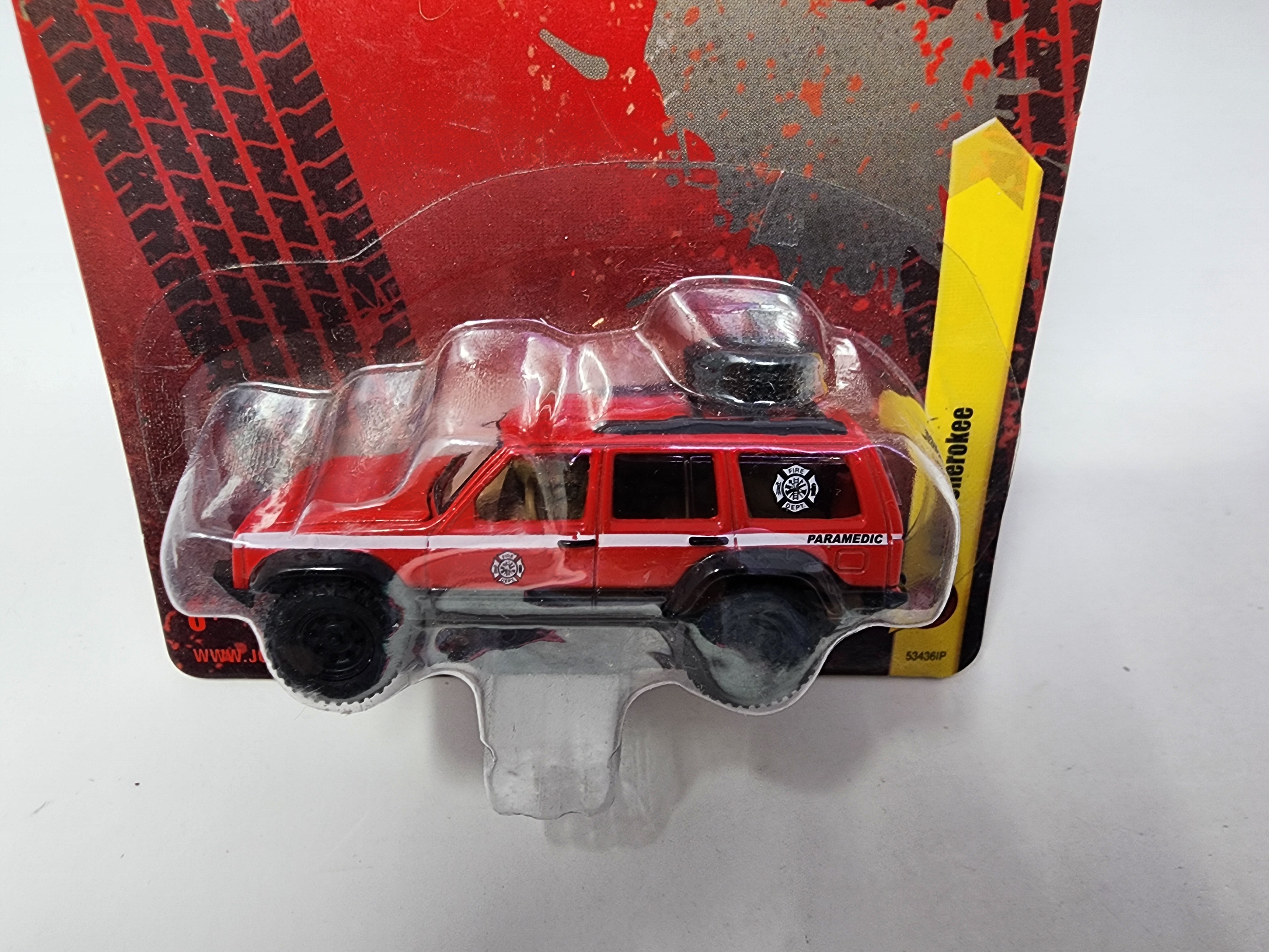 Jeep Cherokee * Paramedic * Johnny Lightning OFF ROAD、mySite、hgirdovlk