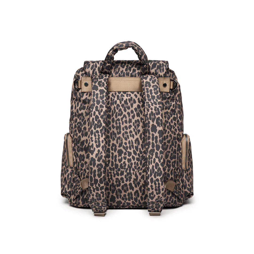  Tiba + Marl Alto Changing Backpack - Tonal Brown Leopard、mySite、merchandisen