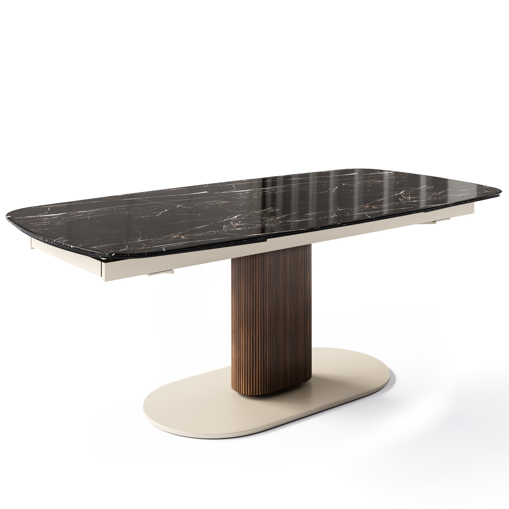  Cameo Extendable Dining Table with Various Finishes、mySite、sugarbowlscore
