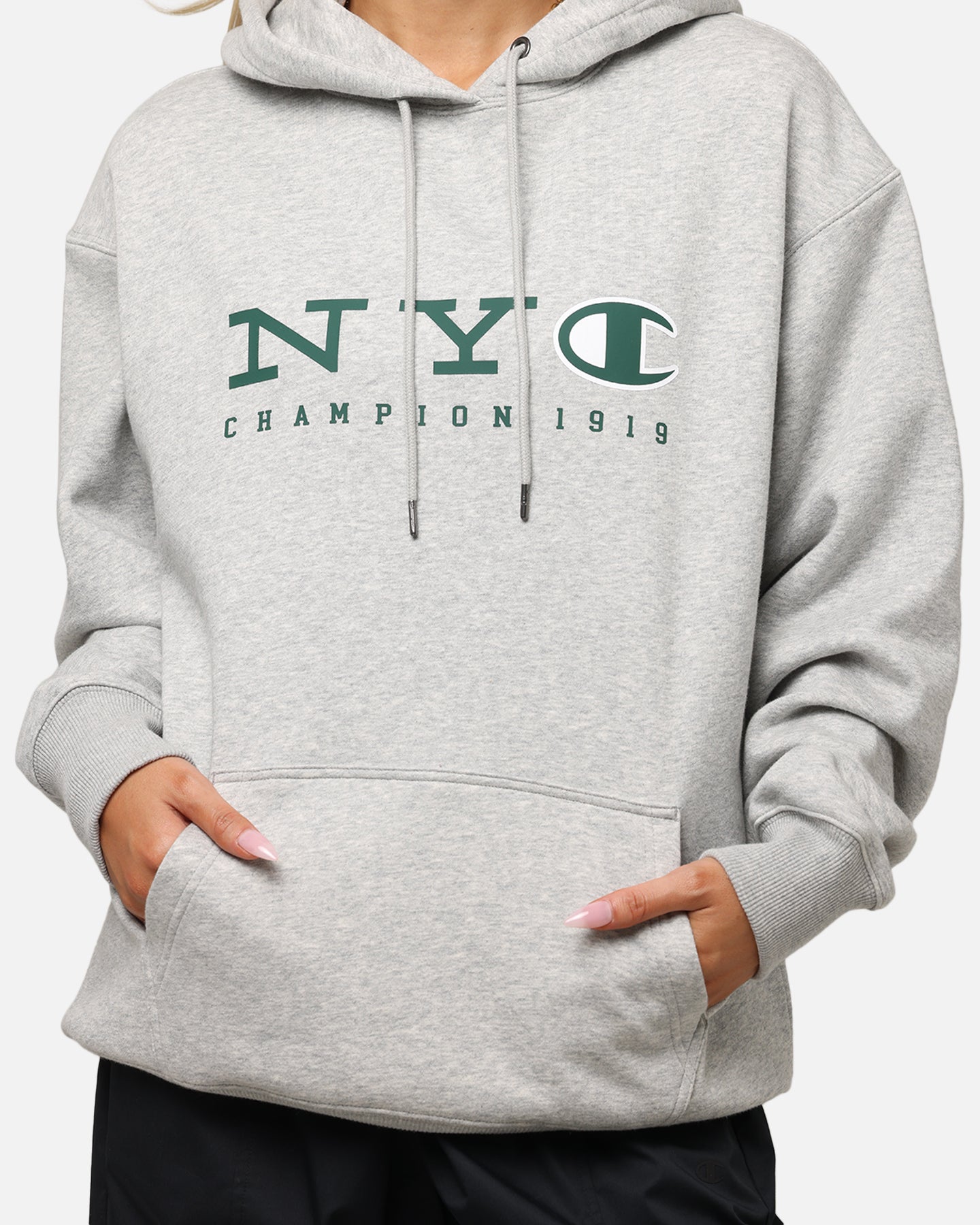 Champion Rochester Graphic Hoodie Grey、mySite、zt4zffjzw