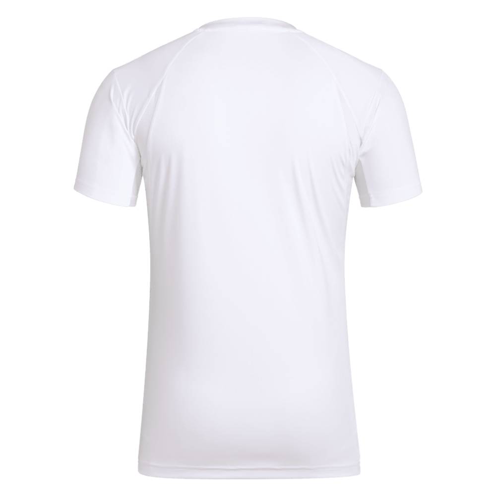 adidas Men's Club 3 Stripe Tee Top (White)