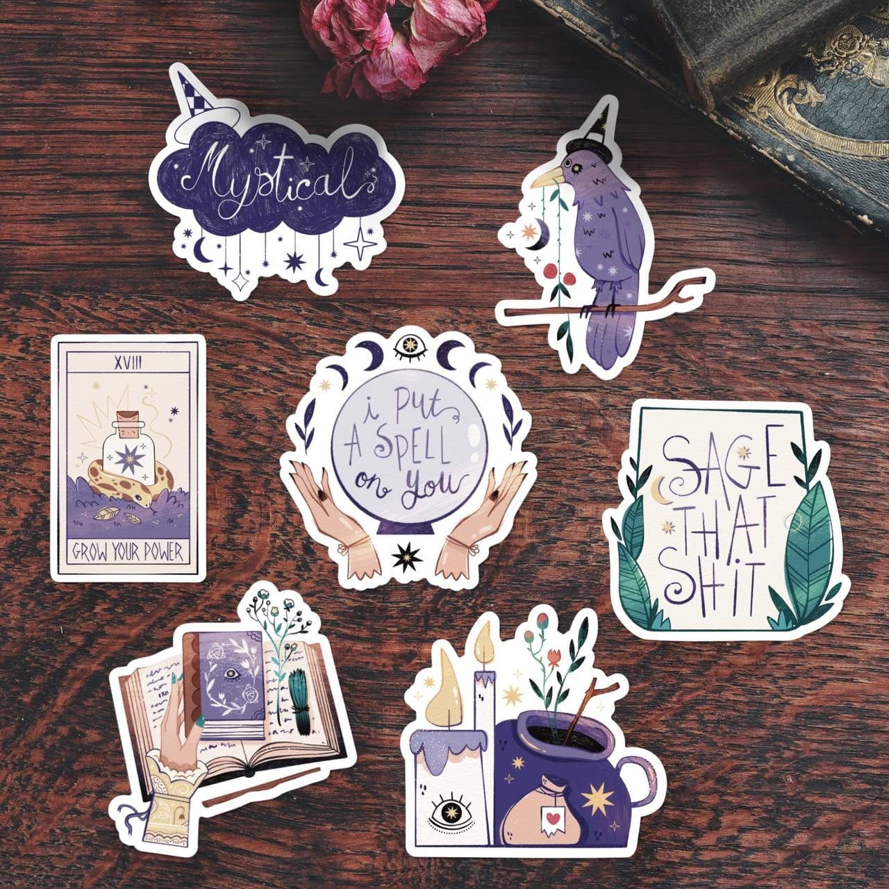  Modern Witch Sticker 7 Pack、mySite、elrpsem3k