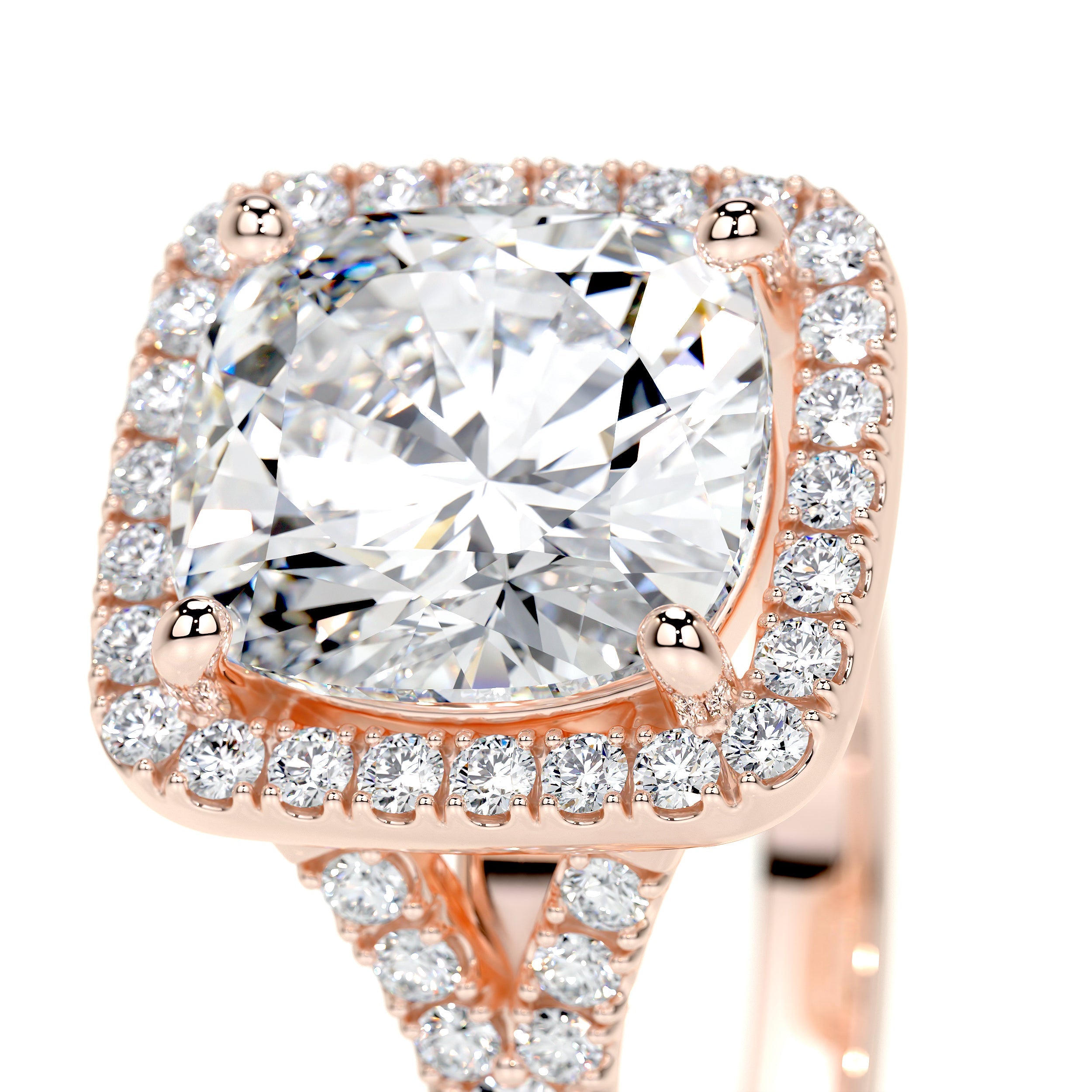 Luciana Lab Grown Diamond Ring -14K Rose Gold、mySite、hinf8tx79