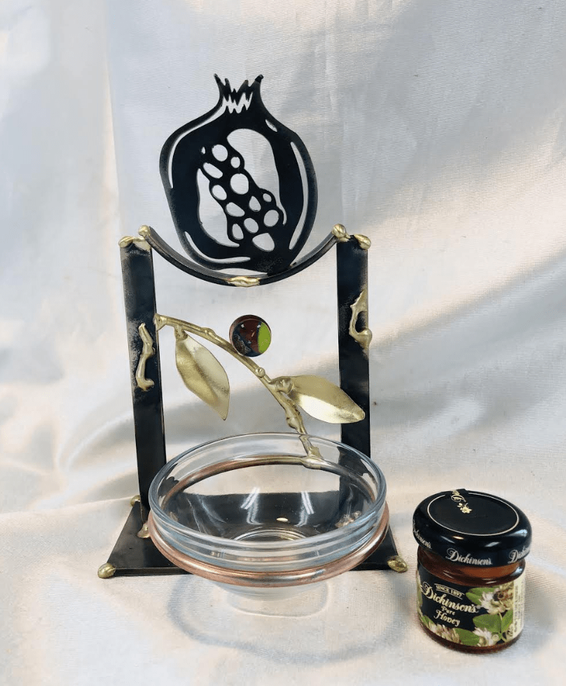 Pomegranate Laser-Cut Honey Dish Set by Gary Rosenthal: Exclusive to ModernTribe、mySite、topwebapps