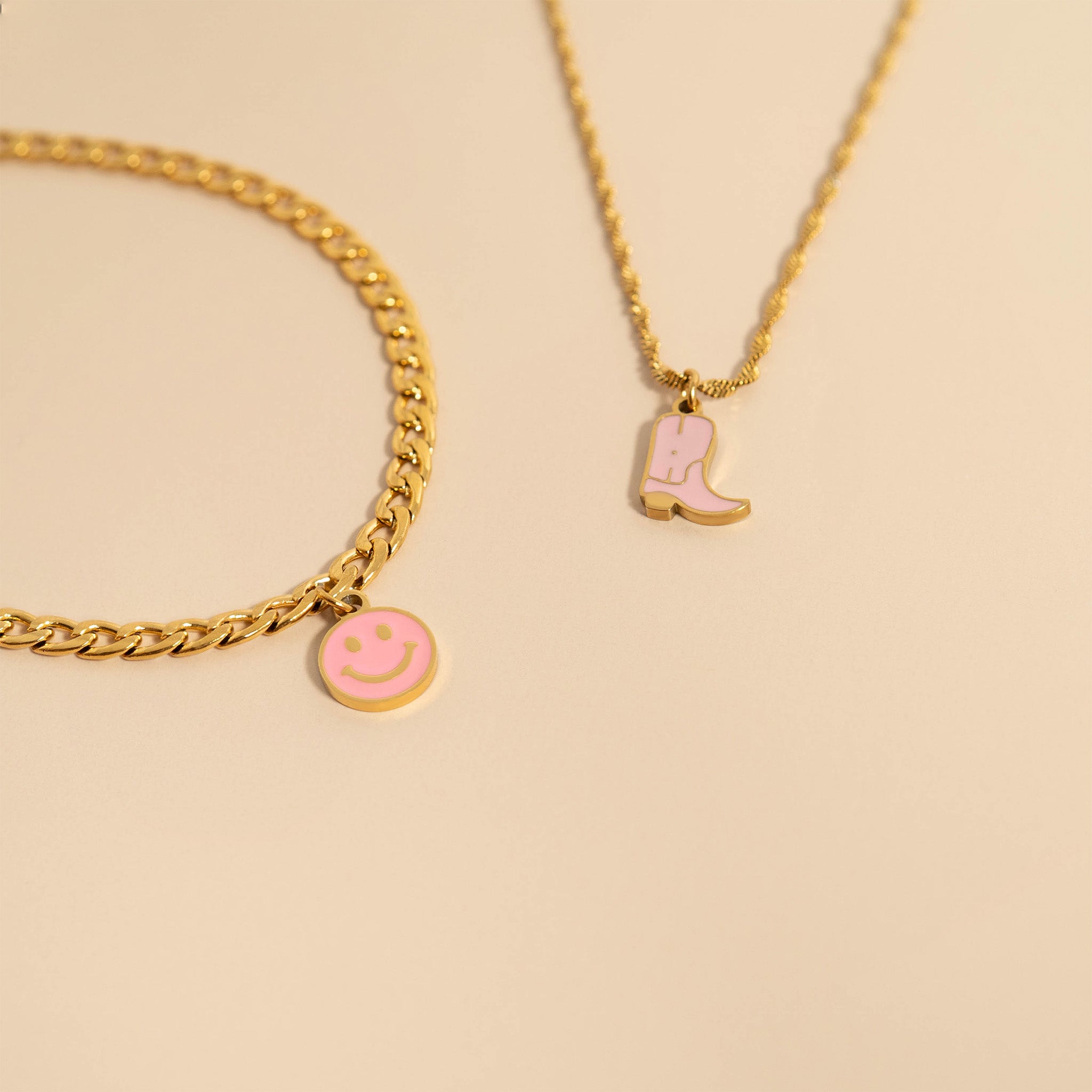 18K Gold PVD Stainless Steel Curb Chain - By The Foot / SPL1026、mySite、dreamappss