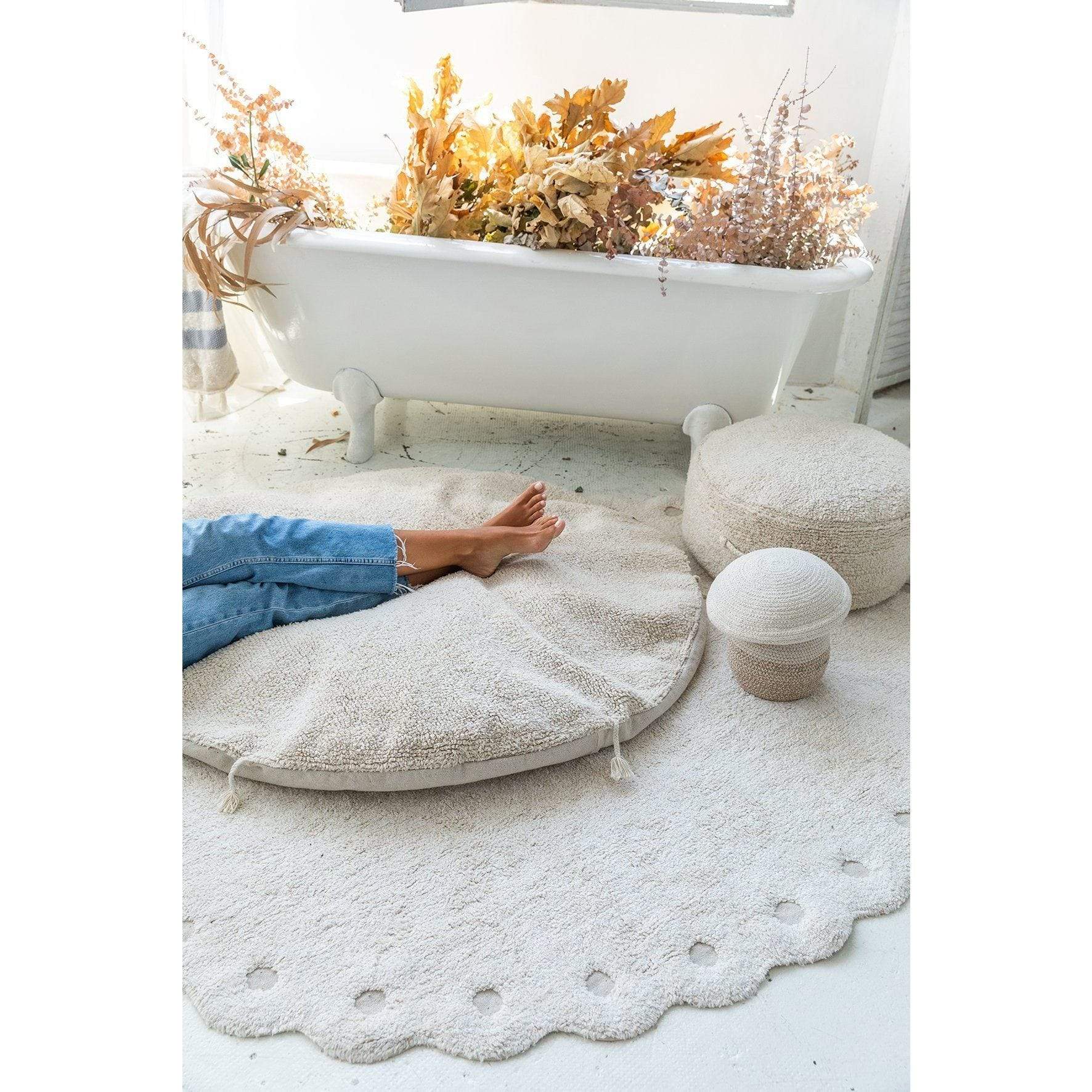 Picone Ivory Washable Rug、mySite、gigharbornorthrealestate