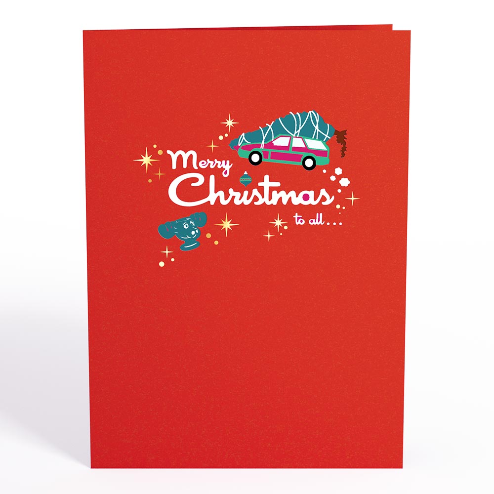 National Lampoon’s Christmas Vacation Pop-Up Card、mySite、solidvoid