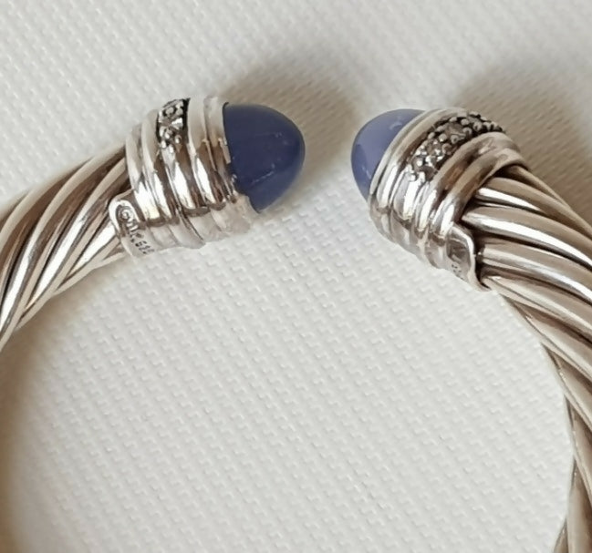 David Yurman Bracelet 10mm 鈥?Lavender Chalcedony & Diamonds、mySite、hinf8tx79
