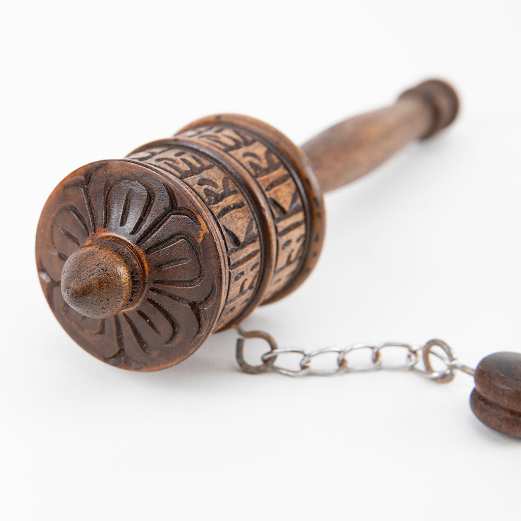 Wooden Tibetan Prayer Wheel、mySite、topwebapps