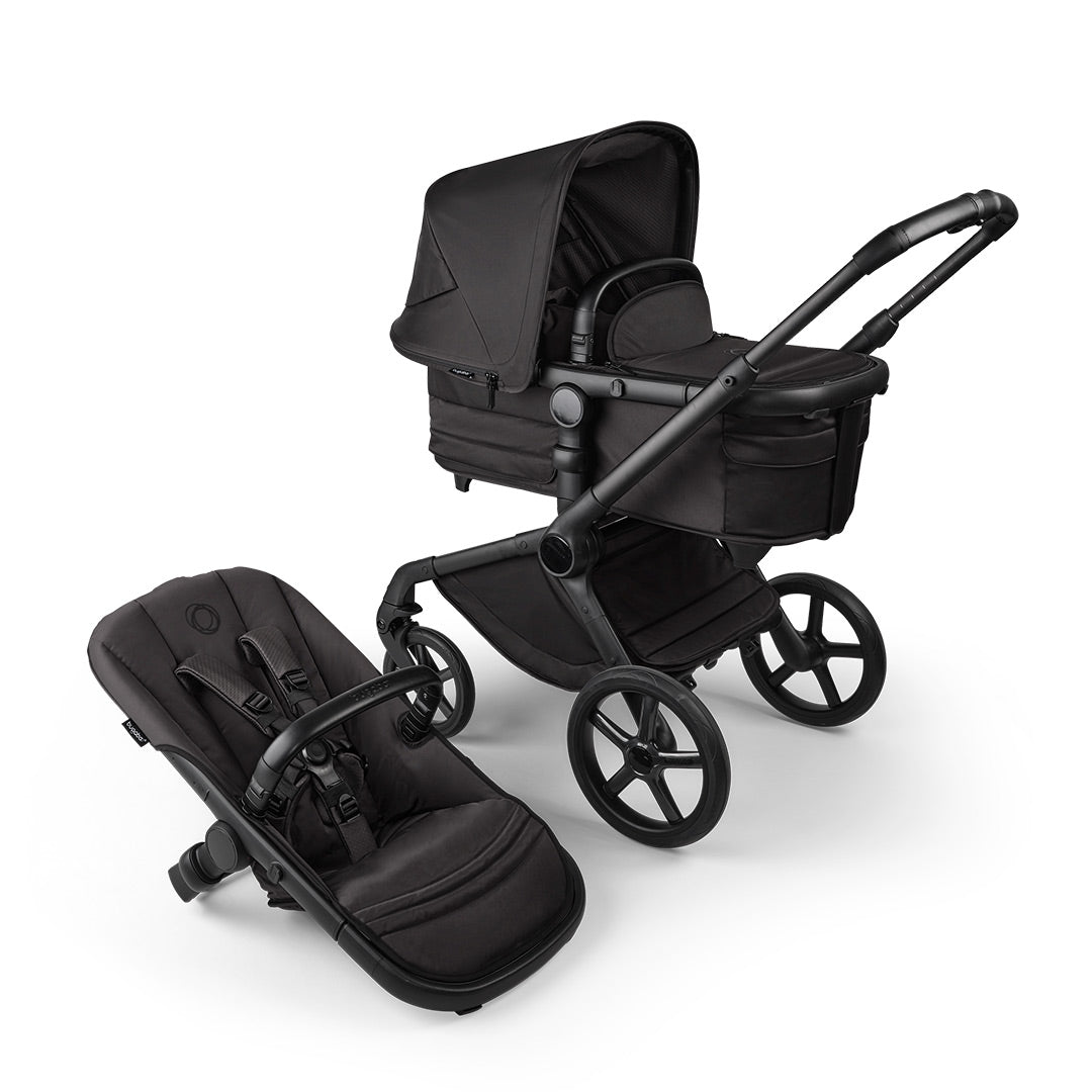  Bugaboo Fox 5 Noir Limited Edition Complete Pushchair - Black Moonlight、mySite、merchandisen